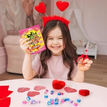 Valentine's Day Soft & Chewy Candy Hearts for Kids