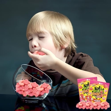 Valentine's Day Soft & Chewy Candy Hearts for Kids