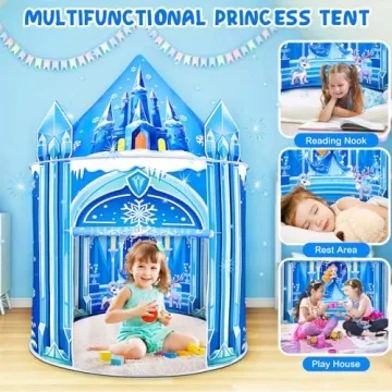Kids Toys for Girls, Large Kids Tent for Imaginative Play