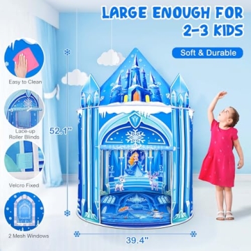 Kids Toys for Girls, Large Kids Tent for Imaginative Play
