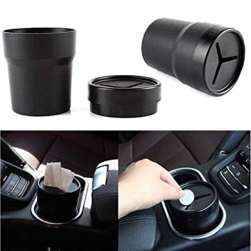Compact FIOTOK Car Trash Can Perfect for Any Vehicle