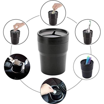 Compact FIOTOK Car Trash Can Perfect for Any Vehicle