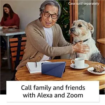 Like-New Amazon Fire 7 tablet (newest model) 7” display, read and watch, under $60 with 10-hour battery life, 16 GB, Black