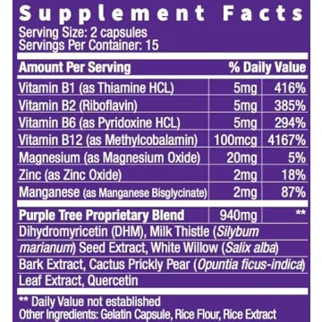 Purple Tree Wellness Vitamins for Celebrations and Hangovers