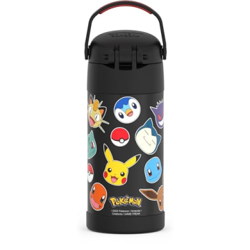 THERMOS Pokémon Water Bottle - 12 oz Fun and Insulated