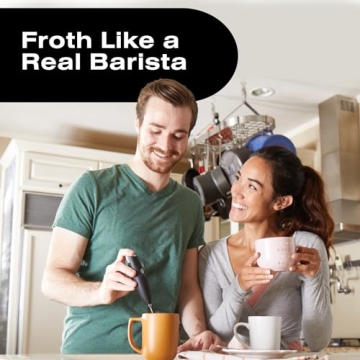 Bean Envy Handheld Milk Frother - Perfect for Lattes