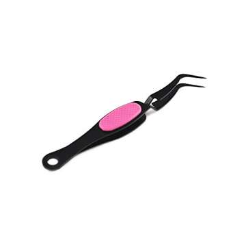 Multicraft Imports Craft Medley 204563 BT200 Beading & Jewelry Tool, Precision Tweezer Soft-Grip wit...