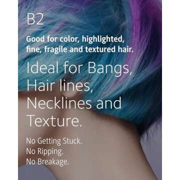 Ibiza Boar Bristle Round Brush B2 35mm for All Hair Types