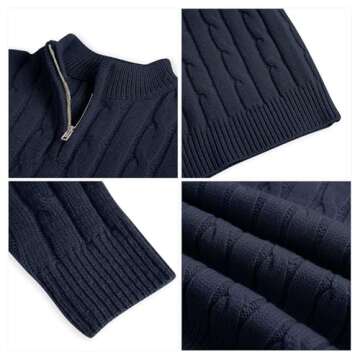 Zhaovi Toddler Boys Girls Sweater - Warm Winter Outfit