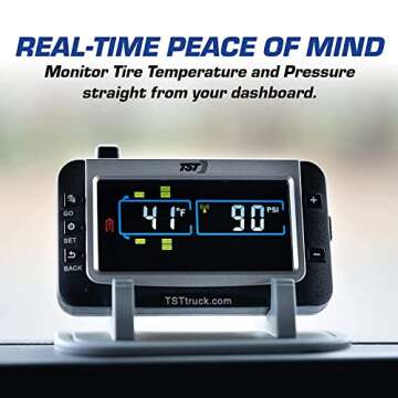 TST 507 Tire Pressure Monitoring System with 4 Flow Thru Sensors