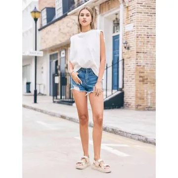 Coutgo Women's Platform Sandals Comfortable Stylish Summer