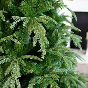 6ft Premium Artificial Christmas Tree with Easy Assembly