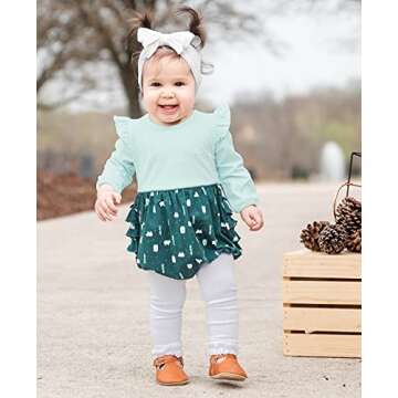 RuffleButts® Girls White Big Bow Headband - One Size