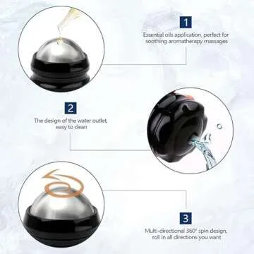 Cryosphere Massage Roller Ball for Heat and Ice Therapy