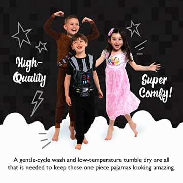 Minecraft Boys’ Big Hooded Blanket Sleeper, Green, Black, 12