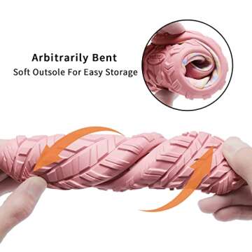 Racqua Girls Water Shoes Kids Barefoot Beach Swim Shoes Quick Dry Lightweight Boating Sport Pool Surfing Walking Aqua Shoes Little Kid Mermaid 13