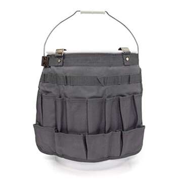 Estwing 28-Compartment Bucket Tool Organizer - Durable & Versatile Storage Solution