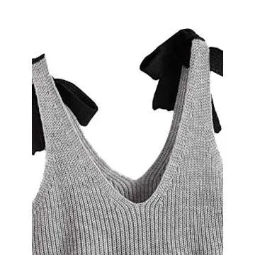 Stylish SweatyRocks Cropped Knit Sweater for Women