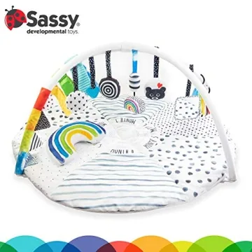 Sassy Stages Sensory Play Gym for Infants and Toddlers