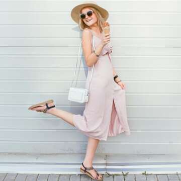 Ablanczoom Women's Comfortable Bohemian Sandals Flats