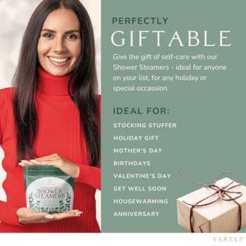 Yareli Shower Steamers for Relaxation and Sinus Relief