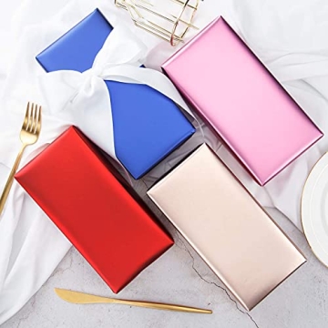 RUSPEPA Red Solid Color Wrapping Paper Roll - 17x32.8 ft