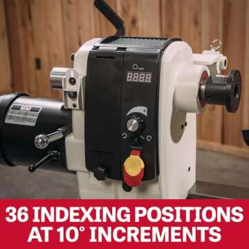 JET 18" x 40" EVS Woodworking Lathe, 2 HP, 1Ph 230V (Model JWL-1840EVS)