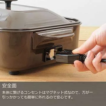 BRUNO Compact Hot Plate 4-Piece Set | Stylish & Versatile Cooking