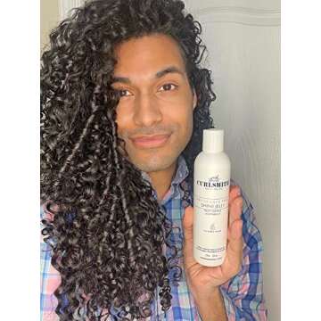 CURLSMITH - Shine Jelly, Light Hold Styling Gel with Frizz Protection, Sensitive, Fragrance Free, For All Curl and Hair Types, Vegan (2 fl oz)