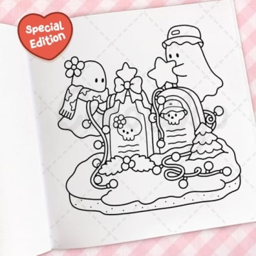 Cozy Christmas Coloring Book for Adults and Kids