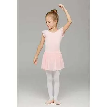 MdnMd Ballet Costume Leotard for Girls - Kids Dance Wear