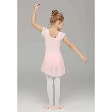 MdnMd Ballet Costume Leotard for Girls - Kids Dance Wear