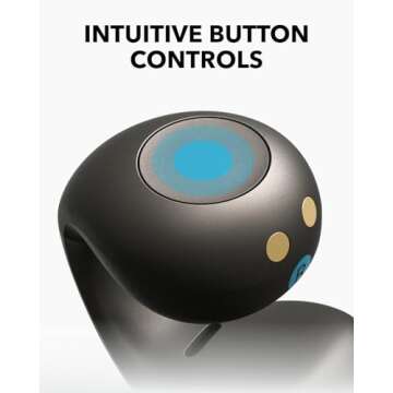 Soundcore C40i Open-Ear Clip-On Headphones for Active Use