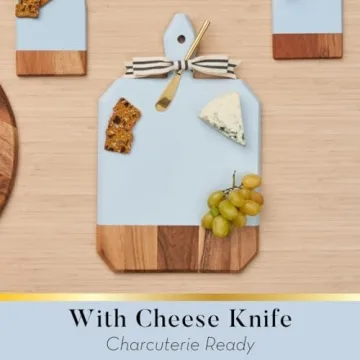 Elegant Acacia Wood Charcuterie Board - Perfect Gift Idea