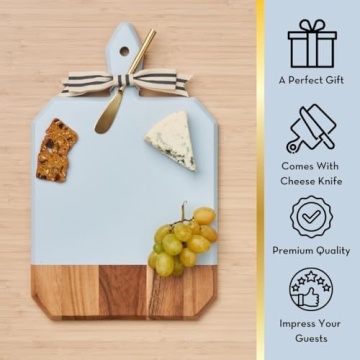 Elegant Acacia Wood Charcuterie Board - Perfect Gift Idea