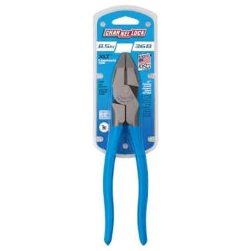 Channellock High Leverage Linemen's Pliers 8" - USA Made