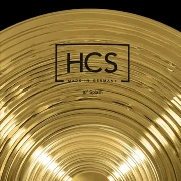 Meinl HCS Brass Cymbal Set with Free Splash for Drummers