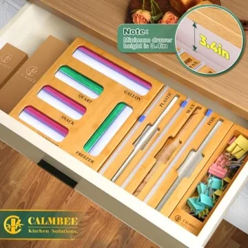 Calmbee 9 IN 1 Eco-Friendly Kitchen Storage Organizer