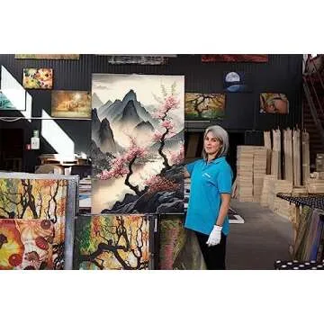 Bright Glow-in-the-Dark Canvas Art for Home Decor Inspiration