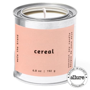 Mala Cereal Candle - Vegan, Eco-Friendly Aromatherapy