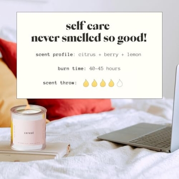 Mala Cereal Candle - Vegan, Eco-Friendly Aromatherapy