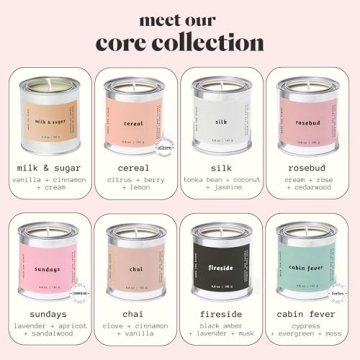 Mala Cereal Candle - Vegan, Eco-Friendly Aromatherapy