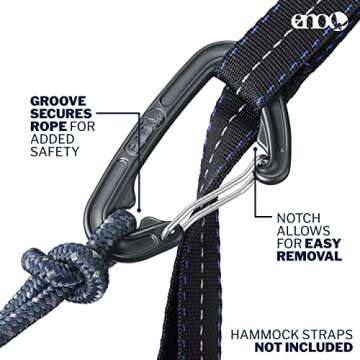 ENO DoubleNest Hammock - Lightweight, Portable 2 Person