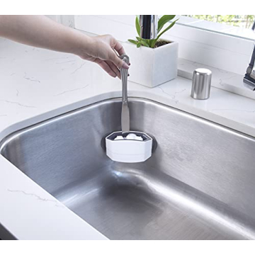 Sophisti-Clean Cutlery Cleaner Brush for Easy Dishwashing