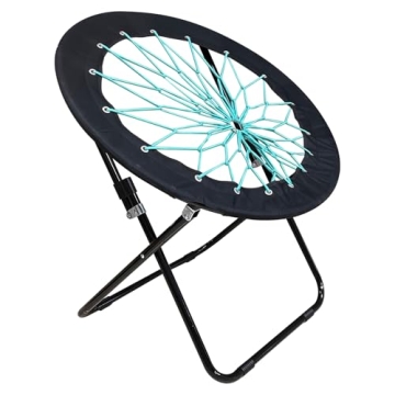 CAMP SOLUTIONS Ultimate Comfort Bungee Chair - Versatile Bunjo Chair with Fun Bouncy Design - Circle...