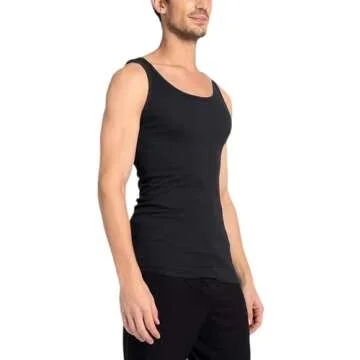 Andrew Scott Men's A Shirts | Cotton Tank Top Athletic Undershirts | Multi Packs & Colors
