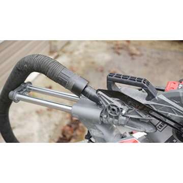 Universal Vacuum Hose Attachments Kit Reducer 5 Adapters 1 1/16 to 1 3/4 inches Plus 2 1/2 to 1 1/4 Shop Vac Hose Adapter Connector with Sleeve adapter