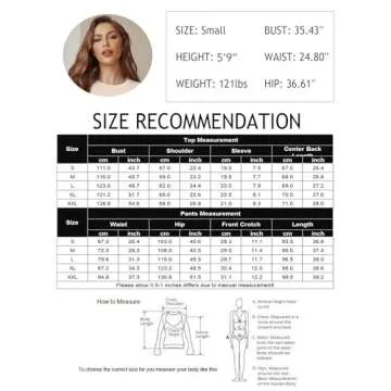 Ekouaer Lounge Sets for Women Short Sleeve Tops and Long Pants Soft Comfy Pajamas Set 2 Piece Outfits,Brown,S