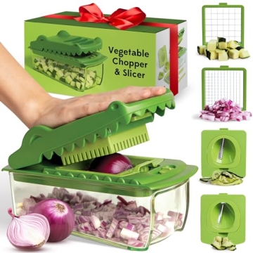 NEW!! Croc Chop by Fullstar X OTOTO, Vegetable Chopper, Food Chopper, Cool Kitchen Gadgets, Crocodil...