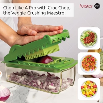 Croc Chop Vegetable Chopper - Fun Kitchen Gadget for All